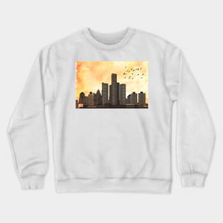 Detroit Skyline Crewneck Sweatshirt